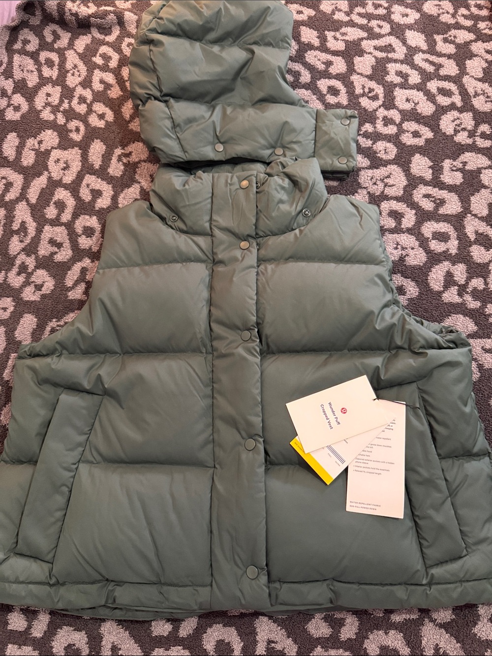 Lululemon Wunder Puff Cropped Vest - 12